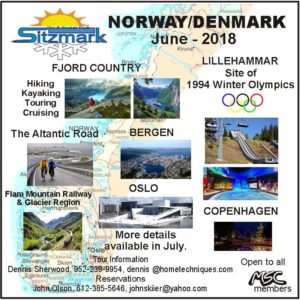 Sitzmark Ski Club - Norway June 2018