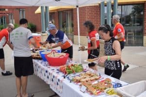 Tour D' Amico Picnics are always sinfully delicious and justifiable after a touring ride